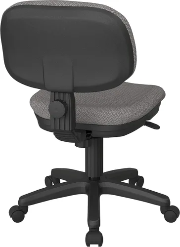 Miniatura 4 de Office Star SC Series - Silla de oficina ajustable básica con asiento y respaldo de espuma acolchados, tela de pedernal interlink