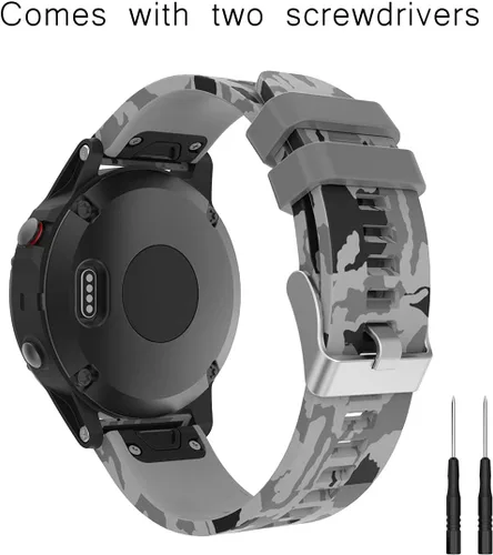 Miniatura 3 de Correas de reloj para Garmin Approach S62/S60, Forerunner 945/935, Fenix 6/6 GPS, correa de repuesto para reloj