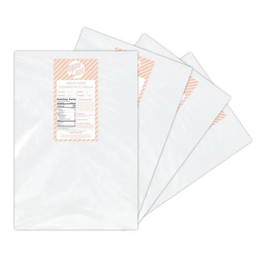 Miniatura 13 de Hojas de Papel Oblea Comestible Imprimible de paper2eat (0.40 mm - 25 hojas/Vainilla)