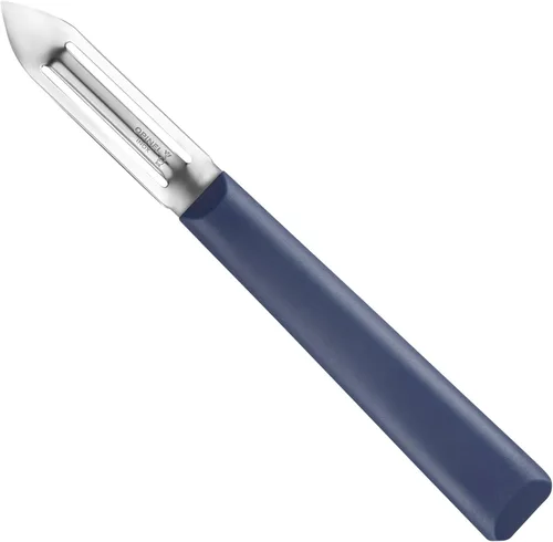 Opinel Les Essentials+ No. 315 - Pelador resistente a la corrosión y apto para lavavajillas, fabricado en Francia, color azul