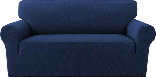 Miniatura 13 de MeilleMaison Funda elástica para silla reclinable, funda para sofá de 1 pieza con parte inferior elástica, lavable, protector de muebles Negro