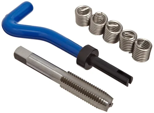 E-Z Lok EK21215 - Juego de insertos roscados helicoidales, acero inoxidable 304, tamaño de rosca 1/2"-13, longitud instalada 0.750" (paquete de 5)