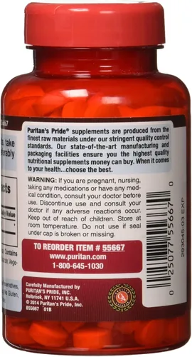 Miniatura 2 de De Puritan's Pride, vinagre de manzana, 0.02 oz, 200 cápsulas