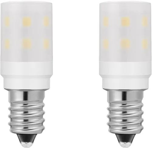 Miniatura 8 de Bombilla de luz para secadora Noobibaba, bombilla para secadora de 120V 10W de repuesto para electrodomésticos GE LG Maytag, bombilla con base