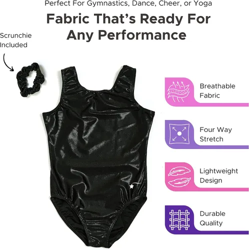 Miniatura 26 de Destira Ballet Leotards for Women - Super Soft Dance and Ballet Leotards for Toddlers, Girls, and Women - JUNIOR/ADULT SIZES