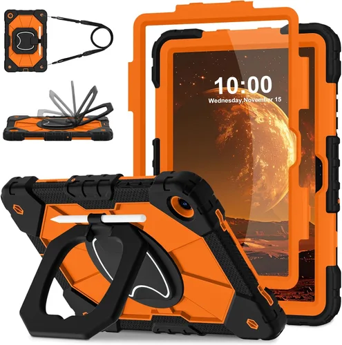Miniatura 19 de WESOROL Funda para Samsung Galaxy Tab S10 Lite/S10 FE/S9 FE/S9 10.9/11 pulgadas (2025/2023), Funda para Tableta Galaxy Tab S9 a prueba de golpes