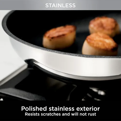 Miniatura 6 de Ninja Foodi NeverStick C69500 - Juego de 10 piezas, utensilios de cocina, acero inoxidable