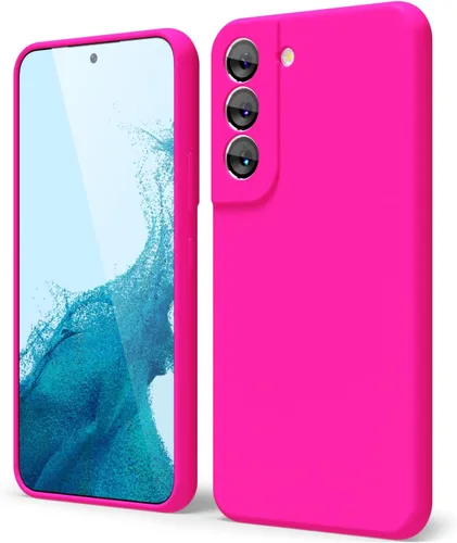 Miniatura 428 de oakxco Funda para teléfono Samsung Galaxy S21 Ultra con agarre de silicona líquida, bonita funda delgada y delgada de goma suave de TPU lisa