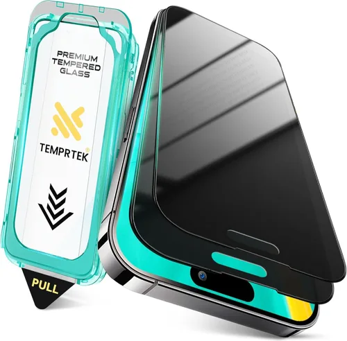Miniatura 9 de TEMPRTEK+ Paquete de 2 Protectores de Pantalla para iPhone 17 Pro Max Compatible con iPhone 16 Pro Max Protector de Pantalla de Privacidad - 9H