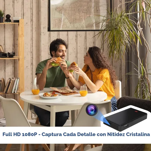 Miniatura 2 de HiSpyCam Cámara de seguridad WiFi Full HD 1080p - Cámara inalámbrica para niñera