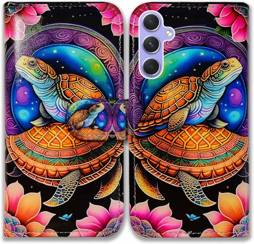 Miniatura 9 de Bcov Funda para Galaxy A54, diseño de pájaro negro y verde con tapa para teléfono con ranura para tarjeta y soporte para Samsung Galaxy A54 5G