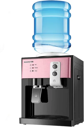 Miniatura 8 de Dispensador de enfriador de agua de carga superior, capacidad de 3 a 5 galones, refrigeración y calefacción eficientes, 3 ajustes de temperatura