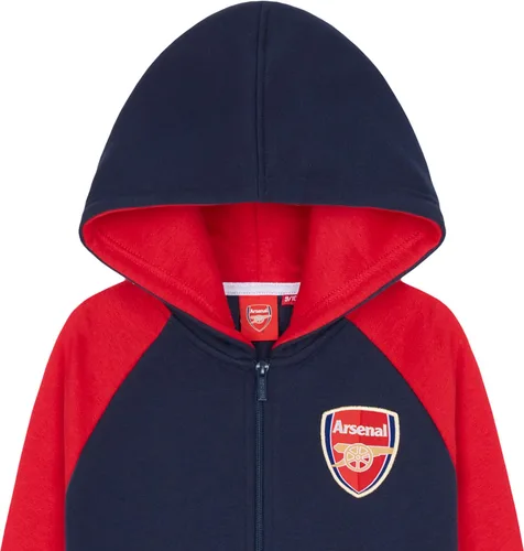 Miniatura 4 de Arsenal F.C. Boys Zip Up Hoodie with Pockets