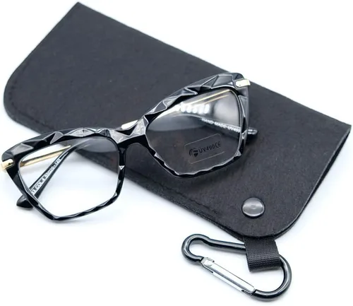 Miniatura 7 de Gafas de lectura de ojo de gato para mujer, marco de gafas de cristal de moda