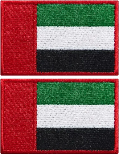 Miniatura 40 de stidsds Paquete de 2 parches de bandera de Sudáfrica, parches bordados, banderas sudafricanas, parche táctico militar para ropa, sombrero, mochilas
