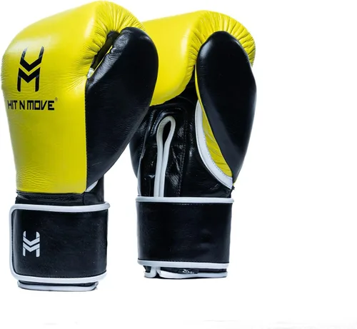 Miniatura 25 de HIT N MOVE Süvari - Guantes de boxeo de crin con , guantes de boxeo con cordones para hombre, equipo de boxeo, guantes de MMA para hombre, guantes