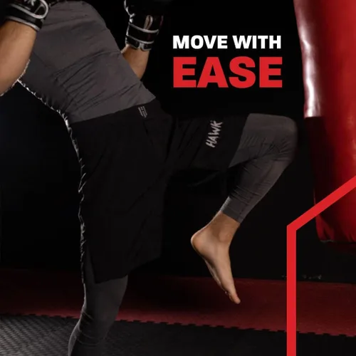 Miniatura 4 de Pantalones cortos deportivos para hombres y mujeres, sin Gi MMA cortos para boxeo, kickboxing y lucha libre de alto rendimiento