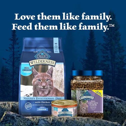 Miniatura 9 de Blue Buffalo Wilderness Nature's Evolutionary Diet - Alimento seco natural sin granos con alto contenido de proteínas, para gatos adultos, pollo