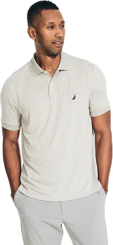 Miniatura 53 de Nautica playera polo clásica de mangas cortas, color sólido, para hombre