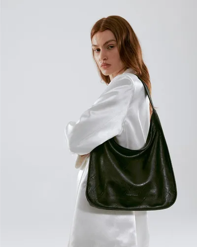 Miniatura 2 de NEWBELLA Bolso Hobo para mujer - Bolso de hombro y bandolera de cuero sintético, bolso de mano espacioso para el trabajo y uso diario