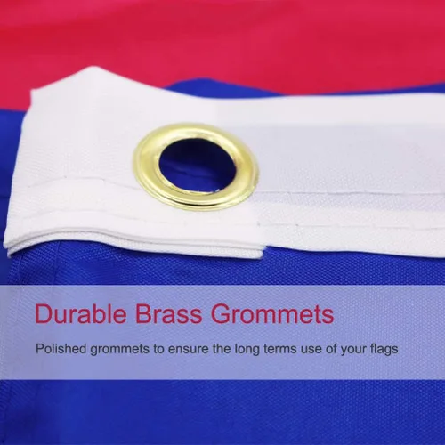 Miniatura 3 de EKEV Bandera de orgullo bisexual de 3 x 5 pies, banderas LGBT bi gay con ojales de latón y cabecera de lona y doble costura y colores brillantes