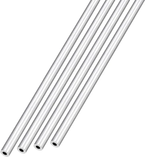 Miniatura 14 de METALLIXITY Tubo de aluminio 6063 (0.118 in de diámetro exterior x 0.079 in de diámetro interior x 11.811 in de largo), 4 piezas, tubo redondo