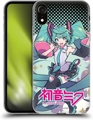 Miniatura 129 de Head Case Designs Licencia Oficial Hatsune Miku Gráficos Lindos Carcasa de Gel [Protección de Grado Militar] Compatible con Apple iPhone 7