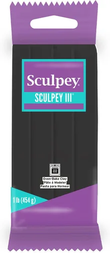 Miniatura 8 de Sculpey III® Polímero Horno Horno Arcilla, Beige, No Tóxica, Barra de 1 libra, ideal para modelar, esculpir, vacaciones, bricolaje, medios mixtos
