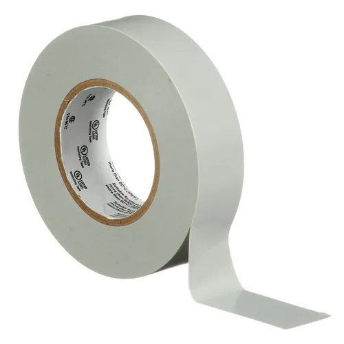 Miniatura 3 de 3M Temflex Cinta Eléctrica de Vinilo Multiusos 165, Gris, 3/4 pulgadas x 60 pies (19 mm x 18 m), Paquete de 10 Rollos