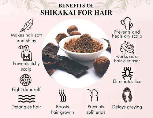 Miniatura 3 de AYURVEDASHREE Shikakai Powder 100 Gm Acacia concinna Fruit Pods Powder Limpiador y acondicionador natural para el cabello Vegano Sin OMG