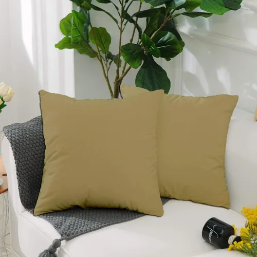 Miniatura 8 de Crown Collection Juego de 2 fundas de almohada estándar de 20 x 26 pulgadas, hipoalergénicas de 600 hilos, 100% algodón egipcio, fundas de almohada