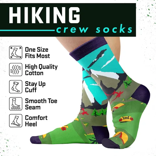 Miniatura 5 de VICRAZY Calcetines para senderismo, escalada, correr para hombres, mujeres, senderismo, escalada, correr, accesorios de bicicleta, relleno