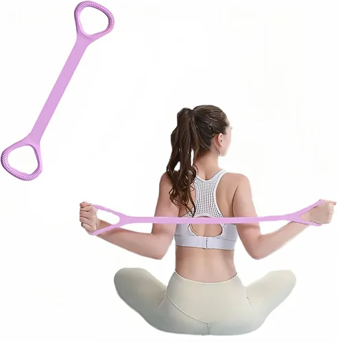 Banda de resistencia de fitness, brazo | cuerdas elásticas de entrenamiento de espalda