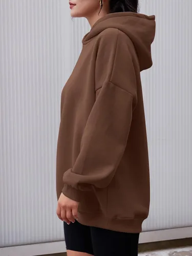 Miniatura 39 de AUTOMET Sudaderas con capucha de gran tamaño para mujer, sudaderas de forro polar con capucha 2024, ropa de otoño, trajes de moda, suéter de invierno