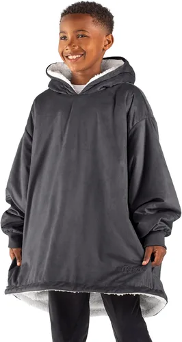 Miniatura 27 de Bare Home B-Cozy - Manta con capucha, para llevar puesta, suave, afelpada, de sherpa, cálida, acogedora, de gran tamaño, disponible en tamaños