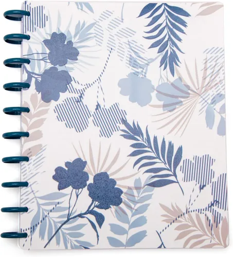 Miniatura 120 de Talia - Cuadernos de notas con tapas, planificador, personalizables, (Azul de Verano, Junior (5.5 pulgadas x 8.5 pulgadas)) Azul verano