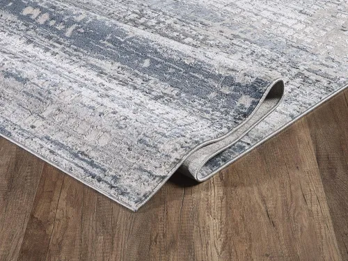 Miniatura 7 de Abani Rugs - Alfombra rectangular moderna con estampado de píxeles envejecidos de 2 pies 2 pulgadas x 8 pies, colección Vista, alfombra decorativa