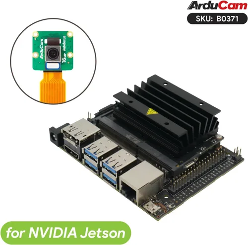 Miniatura 5 de Arducam Módulo de cámara de enfoque automático de 16MP para Raspberry Pi con carcasa ABS, IMX519 Cámara de enfoque automático de alta resolución