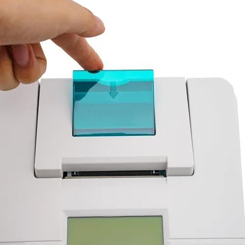 Miniatura 2 de Caja registradora electrónica de 40 teclas con cajón de efectivo, compatible con sistema antirrobo, múltiples funciones, cajas registradoras