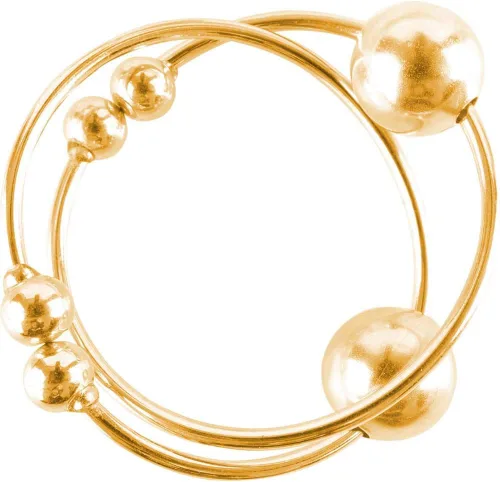 Fetish fantasy Bull anillos, PD3603-27, Dorado, 1, 1