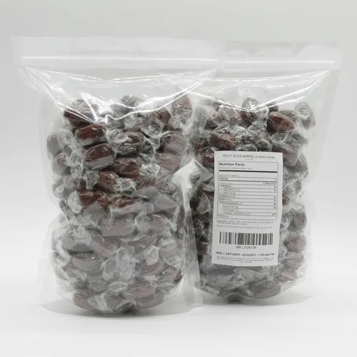 Miniatura 4 de Root Beer Barrel - Caramelo duro de 1 libra, bolsa a granel, caramelos antiguos, sabor original, envueltos individualmente (66 piezas)