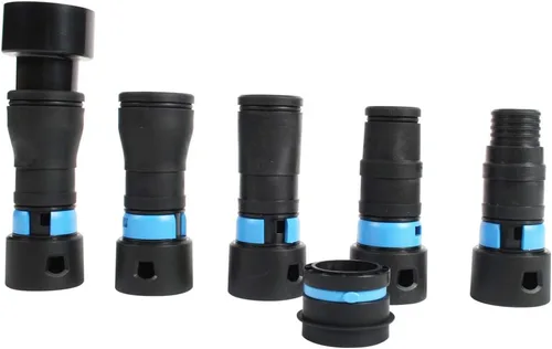 Miniatura 8 de Cen-Tec Systems 94698 Manguera de 10 pies Quick Click para aspiradoras domésticas y de taller con juego de adaptadores de herramientas eléctricas