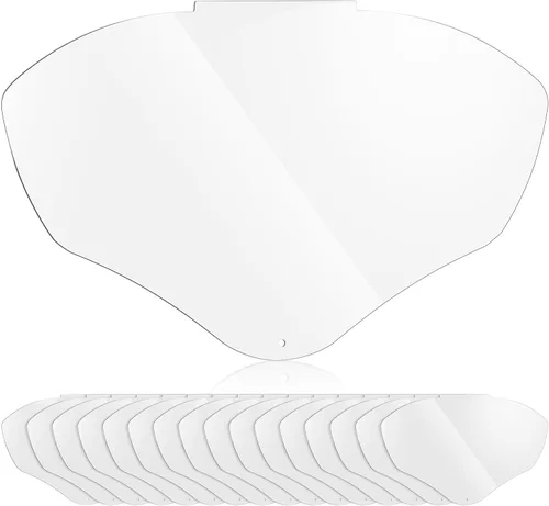 Miniatura 10 de Feekoon - Lente de repuesto para protector facial compatible con S8555, compatible con protector facial Honeywell/Uvex S8500/S8510, visera