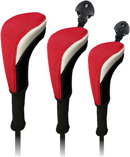 Miniatura 6 de 3 unids/set driver # 1 3 x Fairway cubierta de madera del club de golf Headcover