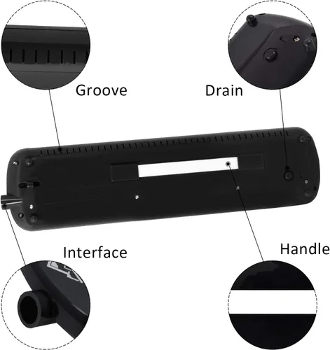 Miniatura 4 de EASTROCK Instrumento de Melodica de 32 Teclas, Piano de Teclado de Aire, Melodica Soprano con 2 Juegos de Boquillas y Tubos, Bolsa de Transporte