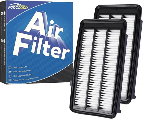 Miniatura 29 de Paquete de 2 Filtros de Aire para Motor Compatible con Volkswagen Atlas 2025-18 2.0L 3.6L, 2025-20 Atlas Cross Sport 2.0L 3.6L Reemplazo de Filtro