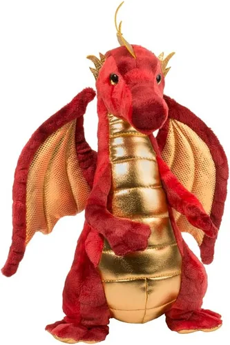 Miniatura 6 de Douglas Peluche de dragón rojo de Eugene