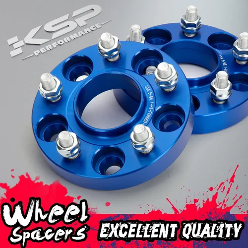 Miniatura 5 de KSP - Separadores de ruedas de 5 x 114.3 para G35 G37 350Z 370Z 240Sx 300Zx Altima, 1 pulgada de grosor, 5 x 4.5 centrado en el cubo de 2.602 in