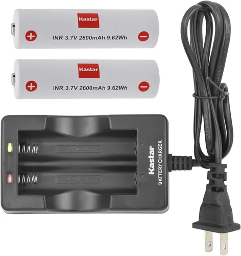 Kastar Paquete de 2 baterías + cargador de pared de repuesto para Zhiyun Crane V1, Crane 2 Crane 2S, Crane 3S Crane 3S Pro, Crane 3SE, Crane 3 LAB,