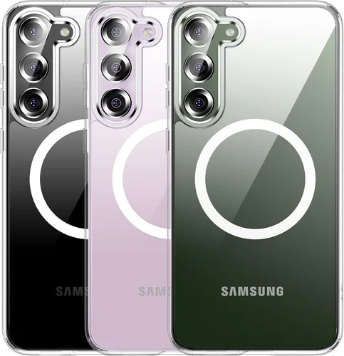 Miniatura 8 de Meifigno Magic Mag Series - Funda para Samsung Galaxy S23 Plus (6.6 pulgadas), compatible con MagSafe y protección de grado MIL, parte trasera mate